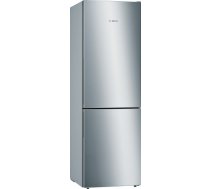 Bosch fridge / freezer combination KGE36AICA series 6 C silver - series 6 ( KGE36AICA ) Ledusskapis