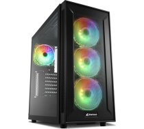 Sharkoon TG6M RGB ATX ( 4044951032136 ) Datora korpuss