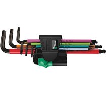 Wera 950/7 Hex-Plus Multicolour Magnet 1 - L-key set metric BlackLaser ( 05022534001 1685096 4013288183750 WER/022534 )