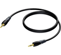 Kabel Procab Jack 3.5mm - Jack 3.5mm 1.5m czarny (CLA716/1.5) CLA716/1.5 (5414795030138) ( JOINEDIT25325719 ) kabelis video  audio