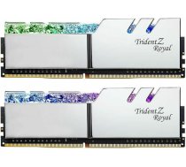 G.Skill DDR4 32GB 4400- CL - 17 Trident Z Royal silver Dual Kit ( F4 4400C17D 32GTRS F4 4400C17D 32GTRS F4 4400C17D 32GTRS ) operatīvā atmiņa