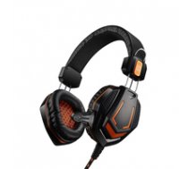 CANYON Gaming headset 3.5mm jack with microphone and volume control with 2in1 3.5mm adapter cable 2M Black 0.36kg ( CND SGHS3A ) austiņas