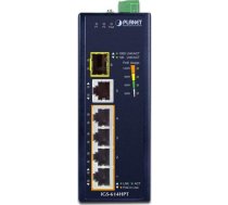 Planet IP40 Industrial 4P 10/100/1000 802.3at PoE + 1-P 10/100/1000T 4711605284431 ( IGS 614HPT )