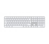 Apple Magic Keyboard with Touch ID and Numeric Keypad - keyboard - QWERTZ - German - silver ( MK2C3D/A MK2C3D/A MK2C3D/A ) aksesuārs portatīvajiem datoriem