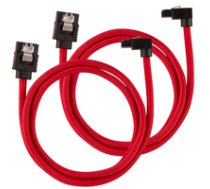 CORSAIR SATA Data Cable Set 60cm Red ( CC 8900284 CC 8900284 CC 8900284 ) aksesuārs datorkorpusiem