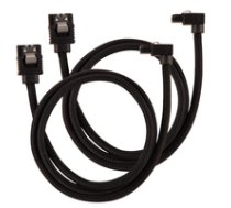 CORSAIR SATA Data Cable Set 60cm Black ( CC 8900282 ) aksesuārs datorkorpusiem