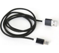 Kabel USB Platinet USB-A - microUSB 1 m Czarny (PUCMPM1) ( PUCMPM1 PUCMPM1 ) USB kabelis