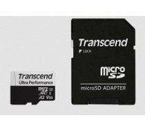 Transcend microSDXC 340S    64GB Class 10 UHS-I U3 A2 ( TS64GUSD340S TS64GUSD340S TS64GUSD340S ) atmiņas karte