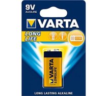 Varta Longlife Extra 9V  alkaline (4122-101-411) ( 04122101411 04122101411 04122101411 ) Baterija