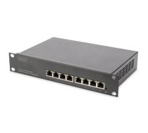 DIGITUS 10 Zoll 8-Port Gigabit Ethernet Switch  L2+ Managed ( DN 80117 DN 80117 DN 80117 ) komutators