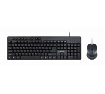 Gembird KBS-UM-04 Multimedia desktop set black US-Layout ( KBS UM 04 ) klaviatūra