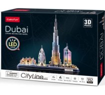 Cubic Fun Puzzle 3D LED Dubai ( 6944588205232 306-20523 ) puzle puzzle