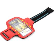 Platinet PLATINET SPORT ARMBAND FOR SMARTPHONE RED WITH LED [43708] POSLR (5907595437080) ( JOINEDIT25905813 ) Sporta aksesuāri