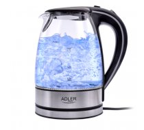 Adler AD 1225 electric kettle 1.7 L Black Stainless steel Transparent 2200 W ( AD 1225 AD 1225 AD 1225 ) Elektriskā Tējkanna