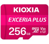 Kioxia Exceria Plus 256GB microSDXC Class 10 UHS-1 U ( LMPL1M256GG2 LMPL1M256GG2 LMPL1M256GG2 ) atmiņas karte