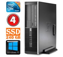 HP 8100 Elite SFF i5-650 4GB 240SSD DVD WIN10 PG5268 (PIG411505268) ( JOINEDIT25761213 ) dators