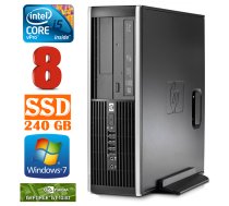 HP 8100 Elite SFF i5-650 8GB 240SSD GT1030 2GB DVD WIN7Pro RW5217 (EAN411505217) ( JOINEDIT25760616 )