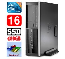 HP 8100 Elite SFF i5-650 16GB 480SSD DVD WIN7Pro PG5255 (PIG411505255) ( JOINEDIT25761128 ) dators