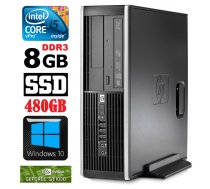 HP 8100 Elite SFF i5-650 8GB 480SSD GT1030 2GB DVD WIN10 RW5300 (EAN411505300) ( JOINEDIT25760837 )