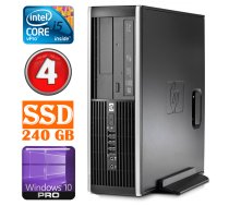 HP 8100 Elite SFF i5-650 4GB 240SSD DVD WIN10Pro PG5343 (PIG411505343) ( JOINEDIT25761217 ) dators