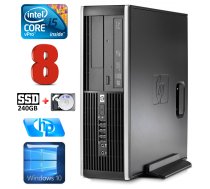 HP 8100 Elite SFF i5-650 8GB 240SSD+2TB DVD WIN10 PG5296 (PIG411505296) ( JOINEDIT25761397 ) dators