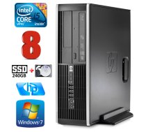 HP 8100 Elite SFF i5-650 8GB 240SSD+1TB DVD WIN7Pro PG5219 (PIG411505219) ( JOINEDIT25761393 ) dators