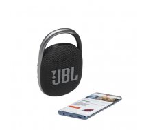 JBL CLIP 4 Portable bluetooth speaker with carabiner water proof IPX67 Black ( JBLCLIP4BLK ) pārnēsājamais skaļrunis