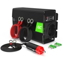 Green Cell INV03DE power adapter/inverter Auto/Indoor 500 W Black ( INV03DE INV03DE ) Strāvas pārveidotājs  Power Inverter