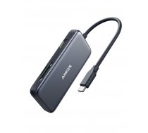 Anker Premium 5-in-1 USB-C Hub 2A1H2M ( A8334HA1 A8334HA1 ) USB centrmezgli