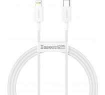 Baseus Superior CATLYS-A02 USB-C - Lightning datu un uzlādes vads 20W / PD / 100 cm balts ( CATLYS A02 CATLYS A02 CATLYS A02 ) USB kabelis