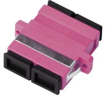 DIGITUS SC / SC Duplex Coupler  OM4   Farbe pink ( DN 96018 1 DN 96018 1 DN 96018 1 ) apgaismes ķermenis