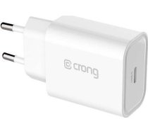 Ladowarka Crong Travel Charger 1x USB-C 3 A (CRG-TUSBC20-WHI) CRG-TUSBC20-WHI (5907731987202) ( JOINEDIT25368581 ) iekārtas lādētājs