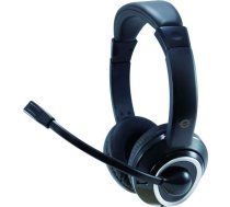 CONCEPTRONIC Headset Klinke 2m Kabel Mikro Fernb.Stereo   sw ( POLONA02B POLONA02B POLONA02B ) austiņas