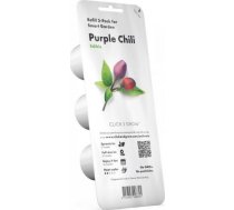 Click Grow Smart Garden refill Violetais čili pipars 3-pack ( 4742793008745 SGR46X3 )