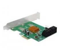 Delock - storage controller - SATA 6Gb/s - PCIe 2.0 x1 ( DE 90382 90382 ) adapteris