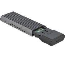 DeLOCK external USB Type-C combo enclosure for M.2 NVMe PCIe or SATA SSD drive enclosure ( 4043619426386 ) piederumi cietajiem diskiem HDD