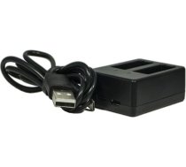Xrec Dual USB Charger for AHDBT-501 / GoPro HERO 7 6 5 BLACK ( 5903876999407 SB3653 ) Sporta kameru aksesuāri