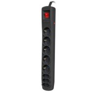 Power strip black ARC8 5m ARC8/50/CZ ( ARC8/50/CZ ARC8/50/CZ ) elektrības pagarinātājs