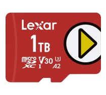 Lexar Play UHS-I 1024 GB  micro SDXC  Flash memory class 10 ( LMSPLAY001T BNNNG LMSPLAY001T BNNNG ) atmiņas karte