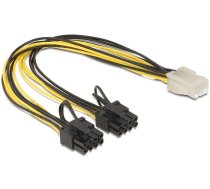 DELOCK Cable PCI Express 6pin  2 x 8pin ( 83433 83433 83433 )