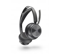 Poly Voyager Focus 2 UC Stereo Headset On-Ear (USB-A  Bluetooth  kabellos  Microsoft-Teams  mit Ladestation) ( 213727 02 213727 02 213727 02 ) austiņas