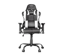 Trust GXT 708W Resto Universal gaming chair Black  White ( 24434 24434 24434 ) datorkrēsls  spēļukrēsls