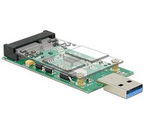 DeLOCK USB 3.0 A (m) mSATA -adapteri ( 62681 4043619626816 )