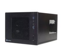 SilverStone Sugo G05 Black  Mini-ITX case  USB 3.0 x2   w/o ( SST SG05BB LITE USB SST SG05BB LITE USB SST SG05BB Lite USB ) Datora korpuss