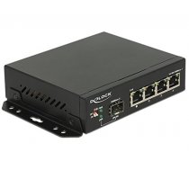 DeLOCK Switch Gigabit 4 Port + 1 SFP 87704 (4043619877041) ( JOINEDIT26056159 ) komutators