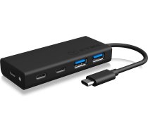 ICY BOX IB-HUB1426-CPD USB hub ( 60511 IB-HBU1426-CPD IB-HUB1426-CPD ICY-60511 ) aksesuārs portatīvajiem datoriem