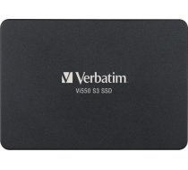 Verbatim Vi550 S3 256 GB  Solid State Drive (black  SATA 6 Gb / s  2.5 ") ( 49351 49351 49351 ) cietais disks