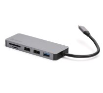 Platinet adapter USB-C 7in1 4K (45221) 5907595452212 45221 (5907595452212) ( JOINEDIT26076317 ) datortehnikas aksesuārs