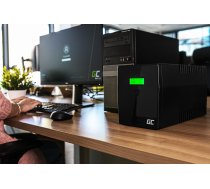 Green Cell UPS05 uninterruptible power supply (UPS) Line-Interactive 3 kVA 1200 W 5 AC outlet(s) ( GREEN UPS05 ) nepārtrauktas barošanas avots UPS