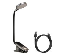 Baseus mini LED reading lamp with clip gray (DGRAD-0G) ( 6953156223523 DGRAD 0G 6953156223523 baseus_20200703133608 DGRAD 0G ) apgaismes ķermenis